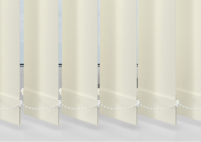 Sarra (Blackout), Putty - Vertical Blind Slats - Image 3